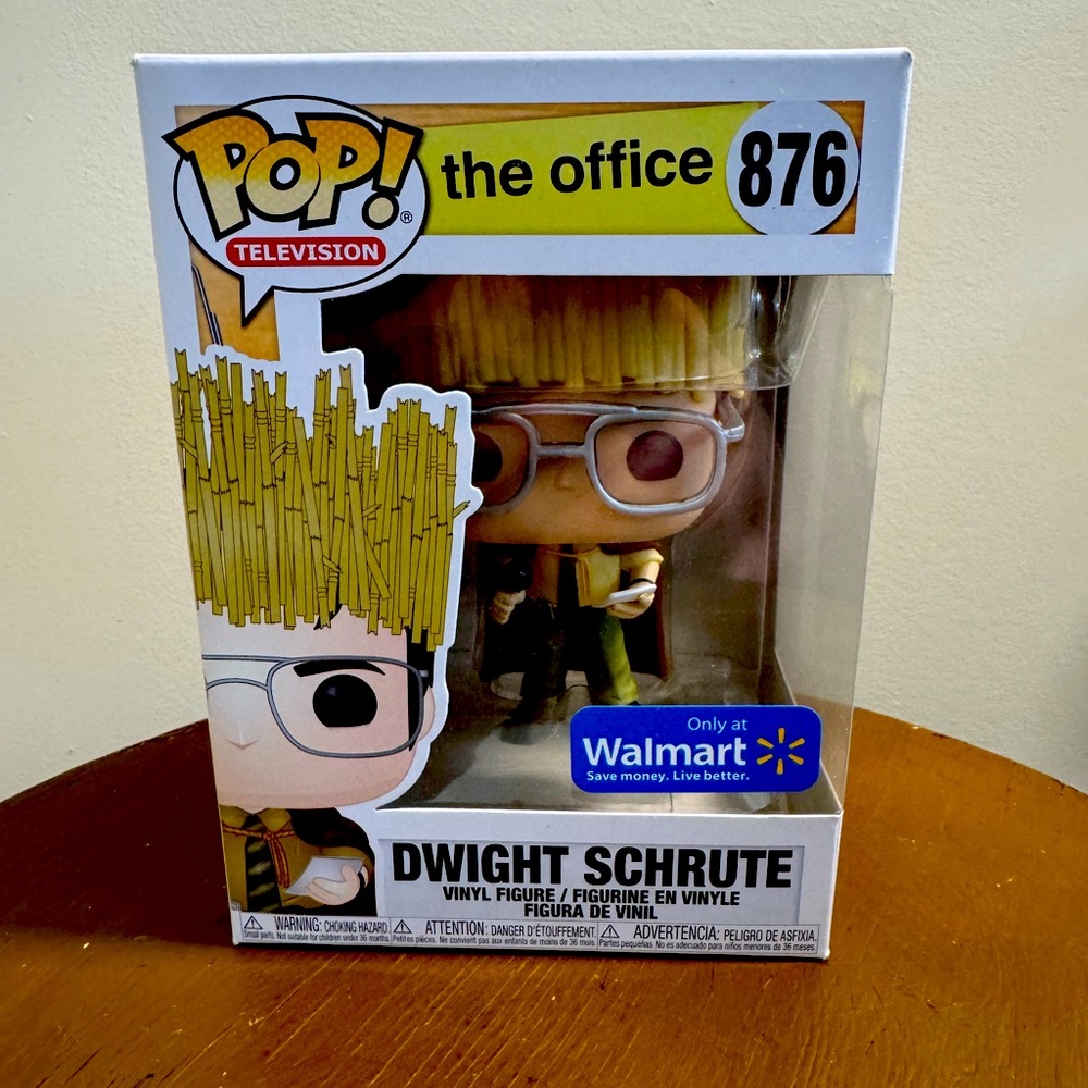 Funko Pop The Office Dwight Shrute figure. Mint.